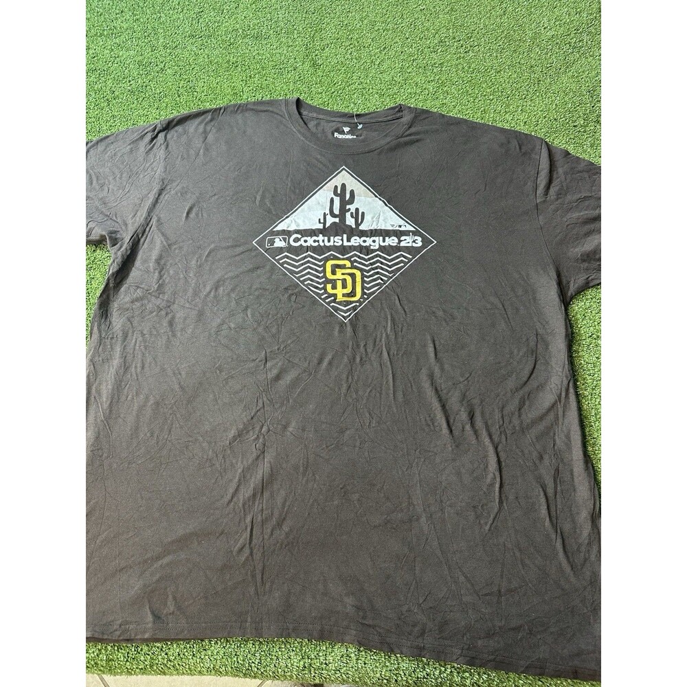 San Diego Padres MLB Short Sleeve Tee White Mens Size 4XL NWOT